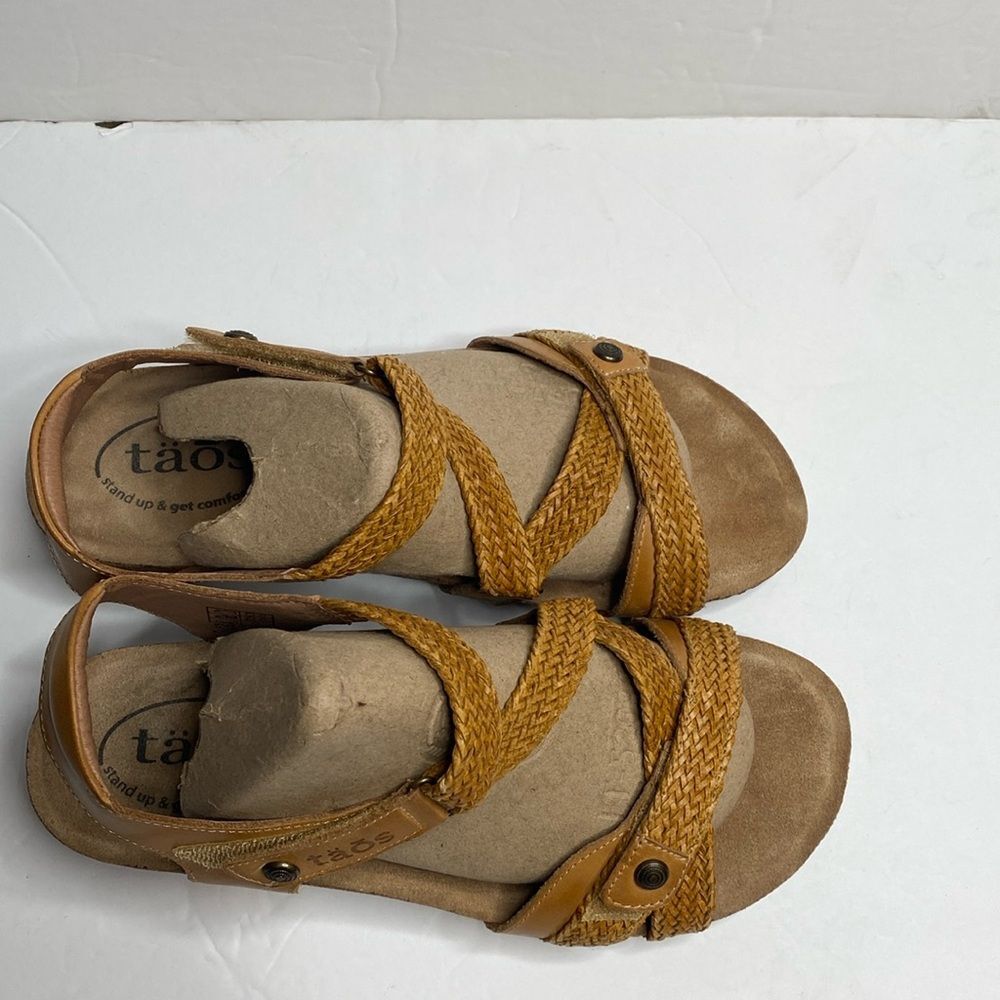 Taos Trulie Wedge Sandals Size EU 40 Wide - Picture 2 of 10